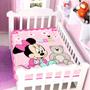 Imagem de Cobertor Infantil Raschel Bebê Antialérgico Disney Mickey Minnie 1,10 x 90cm Joliex Ternille