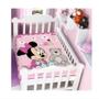 Imagem de Cobertor Infantil Raschel Plus Disney Minnie e Mickey Bebê Rosa Azul