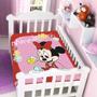 Imagem de Cobertor Infantil Raschel Plus Minnie Brincando Jolitex