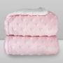 Imagem de Cobertor Laço Bebê Microfibra Plush com Sherpam Hearts