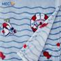 Imagem de Cobertor Manta Bebê Microfibra Jolitex Super Macio Não Alérgico Menino Menina Princesas Marinheiro