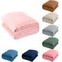 Imagem de Cobertor Manta Casal Poá Bolinha Softy 2,20 x 2,00 Avulso Toque Macio Aveludado Coberta Antialergico Fleece Flannel