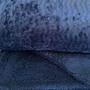 Imagem de Cobertor Manta de Microfibra com Sherpa Austin Azul Casal 1,80x2,20m Corttex