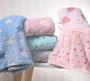 Imagem de Cobertor Manta para Bebê Microfibra Menina Sortidos