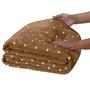 Imagem de Cobertor Manta Softy Fleece King Size Poá Bolinha 2,40 x 2,60 Coberta Mantinha Macia com Toque Aveludado Grande Viagem