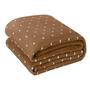 Imagem de Cobertor Manta Softy Fleece King Size Poá Bolinha 2,40 x 2,60 Coberta Mantinha Macia com Toque Aveludado Grande Viagem