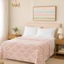 Imagem de Cobertor Manta Solteiro 2,00 x 1,80 Softy Fleece Estampada Felpuda Antialergico Macio Inverno Frio Mantinha Plush