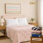 Imagem de Cobertor Manta Solteiro 2,00 x 1,80 Softy Fleece Estampada Felpuda Antialergico Macio Inverno Frio Mantinha Plush