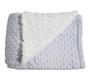 Imagem de Cobertor para Bebê Fluffly Dots Cinza - Hug