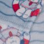 Imagem de Cobertor Para Bebê Jolitex Flannel Kyor Marinheiro 90X110Cm