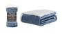 Imagem de Cobertor Queen Flannel Liso Com Sherpa 2,30x2,40m