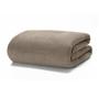 Imagem de Cobertor Queen Plush Liso Taupe - Hedrons