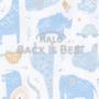 Imagem de Cobertor SleepSack Swaddle HALO para Bebê - 100% Algodão Azul