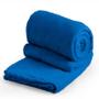 Imagem de Cobertor  Solteiro Soft Liso 1 Peça    Azul Royal