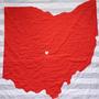 Imagem de Cobertor Swaddle de Algodão Orgânico TWIG & BALE - Columbus Ohio State