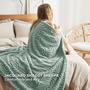 Imagem de Cobertor Throw Bedsure Verde Sálvia - Super Macio 130x150cm