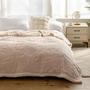 Imagem de Cobertor UKELER Ultra Soft Fuzzy Sherpa Fleece 130 x 150 cm
