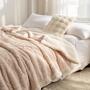 Imagem de Cobertor UKELER Ultra Soft Fuzzy Sherpa Fleece 130 x 150 cm