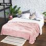 Imagem de Cobertor Utopia Bedding Sherpa King Size rosa 229x259cm