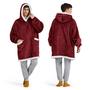 Imagem de Cobertor Vestível com Capuz Bedsure Oversize Sherpa