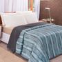 Imagem de Cobertor Winter Queen Manta Plush Com Sherpa Listras uis
