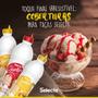 Imagem de Cobertura para Sorvete e Açai Sabor Doce de Leite 1.3kg Selecta