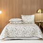 Imagem de Cobre Leito Basic Casal Queen Estampado 3 pçs Minimal Floral - Home Fernandes
