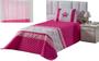 Imagem de Cobre Leito Cama Solteiro Com Cortina 2m Princesa Coroa Pink