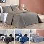 Imagem de cobre leito casal padrão matelado dupla face micropercal 200 f estampado camafeu