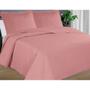 Imagem de Cobre Leito Colcha Cama Queen Box Dupla Face Cores - Rosas