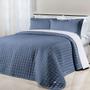Imagem de Cobre Leito Colcha Cama Solteiro King Glass Tecido Algodão 200 Fios Algodão 02 Peças