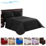 Imagem de Cobre Leito Colcha para Cama King Size 3 Peças 3 00 X 2 60 Cor Preto