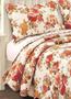 Imagem de Cobre Leito Colcha Solteiro Dupla Face Evolution Patchwork Estampada Camesa
