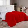 Imagem de Cobre leito Sherpa com Manta Flanel Queen Dupla Face Cores