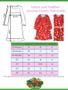 Imagem de Cocomelon Infant and Toddler Girls Flannel Granny Gown Nightgown Pijama (18 meses, vermelho)