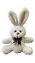 Imagem de Coelho de Pelúcia 20cm Decorativo Páscoa Coelhinho Lucky