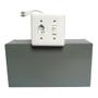 Imagem de Cofre embutir tomada grande com interruptor 5b