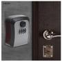 Imagem de Cofre porta-chaves senha caixa com segredo pousada condomínio venda imobiliária fixação na parede