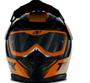 Imagem de Cofre Pro Tork Mini Capacete Factory Edition Cross Laranja