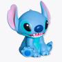 Imagem de Cofre Stitch Em Vinil Boneco Disney Cofrinho Decorativo 19Cm