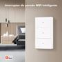 Imagem de COIBEU Interruptor WiFi Inteligente 1 2 3 Teclas Touch tuya APP Smart Life Painel Alexa Google Home