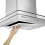 Imagem de Coifa de Inox 60CVS Electrolux com Campana em Vidro 220V