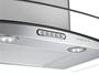 Imagem de Coifa de Parede Fogatti Slim 90cm Vidro Curvo Inox - 220V