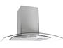 Imagem de Coifa de Parede Fogatti Slim 90cm Vidro Curvo Inox - 220V