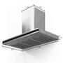 Imagem de Coifa de Parede Mueller Plana 90cm Inox com 3 Velocidades 