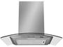 Coifa de Parede Philco 60cm 4 Bocas Vidro Curvo Glass 60 Imagem de Coifa de Parede Philco 60cm 4 Bocas Vidro Curvo Glass 60