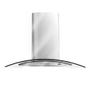 Imagem de Coifa e Depurador de Parede Inox Com Vidro Curvo 60cm Eco60pv 220v - Eos B163422