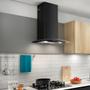 Imagem de Coifa franke classic de parede em aço inoxidável preto 60cm 127v 18801