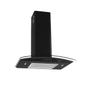 Imagem de Coifa Parede Vidro Curvo Clean 4 e 5 Bocas 60cm Black Fogatti