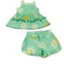 Imagem de Cojunto Infantil Meninas Bata E Shorts Summer